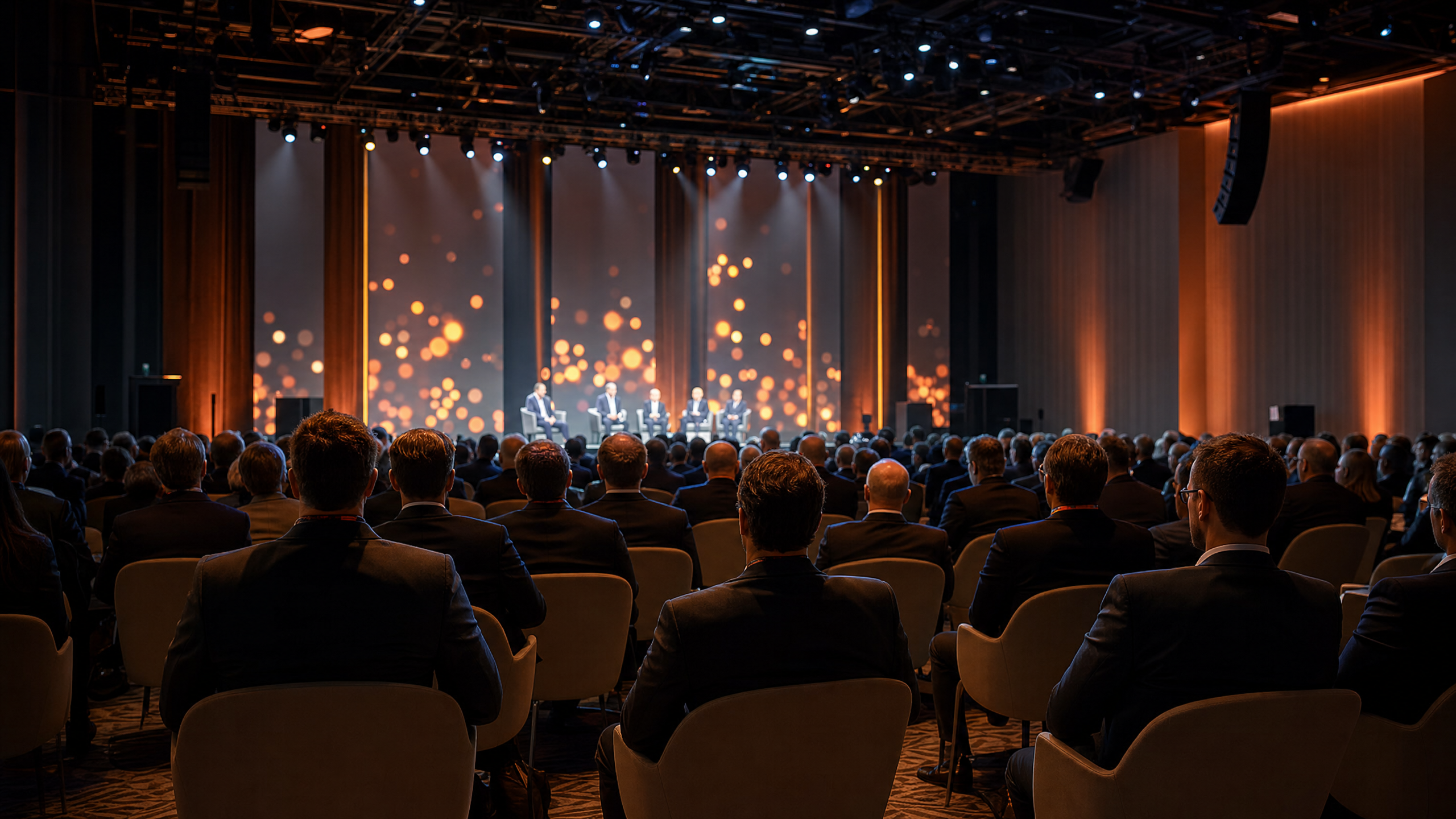 Palco da Conferência IT Strategic for Leaders 2026 com conteúdo exclusivo para líderes de TI